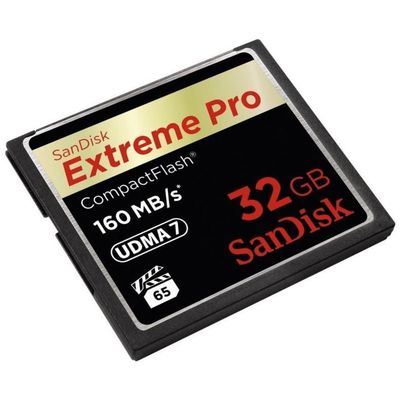 32GB SanDisk 600X Extreme Pro CompactFlash CF Karte 90MB/S UDMA SDCFXP-032G 