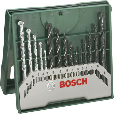 Bosch Mini X-Line Mixed Set 15-teilig
