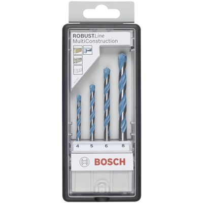 Bosch 2607010521 Mehrzweckbohrer-Set 4-teilig