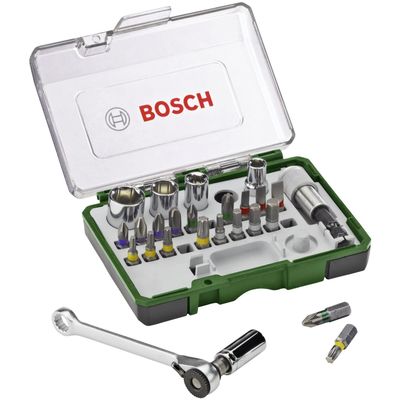 Bosch Mini-Ratschen-Set 27-teilig