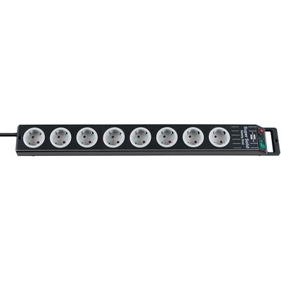 brennenstuhl 1153380118 Super-Solid Line schwarz/lichtgrau