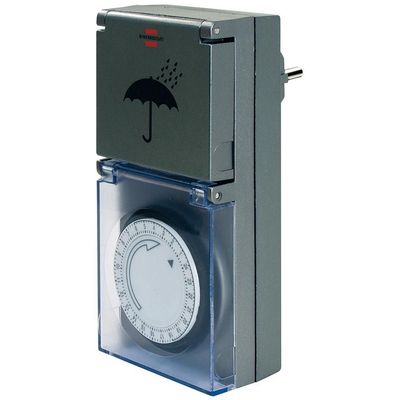 brennenstuhl 1506460 MZ 44 IP 44 spritzwassergeschütze Zeitschaltuhr für den Außenbereich
