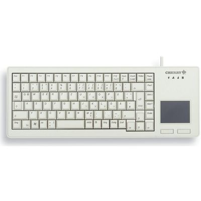 CHERRY XS Touchpad Keyboard hellgrau mechanische Tastatur