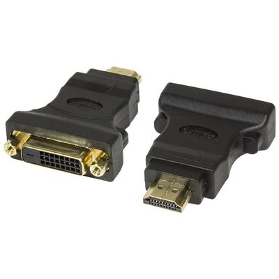 LogiLink AH0002 Adapter HDMI auf DVI-D schwarz