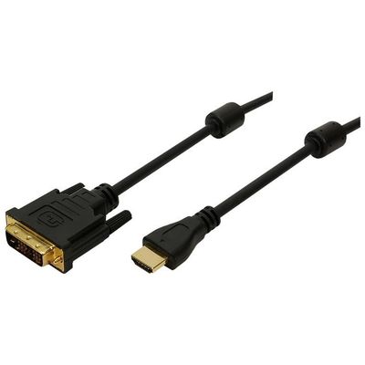 LogiLink CH0004 Kabel HDMI auf DVI-D 2.00 m schwarz