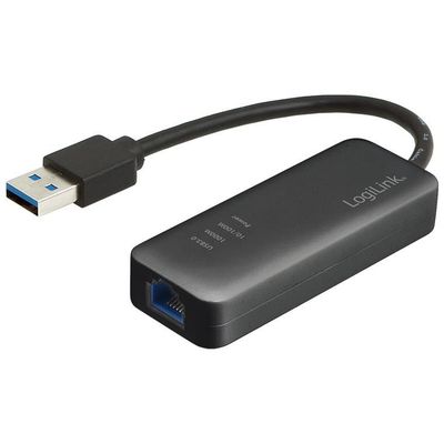 LogiLink UA0184 USB 3.0 zu Gigabit Adapter schwarz