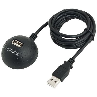 LogiLink CU0013B USB2.0 Docking Station doppelt geschirmt  schwarz