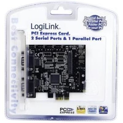 LogiLink PCI Schnittstellenkarte 1xParallel/2xSeriell