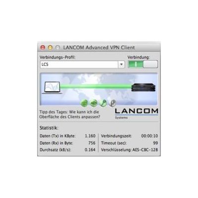 Lancom Advanced VPN Client MAC 10 Lizenzen