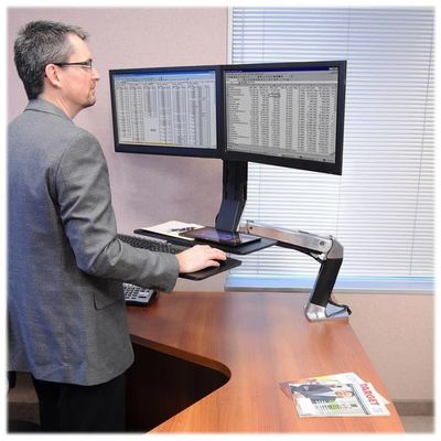 Ergotron WorkFit-A II Dual Lift schwarz Buy