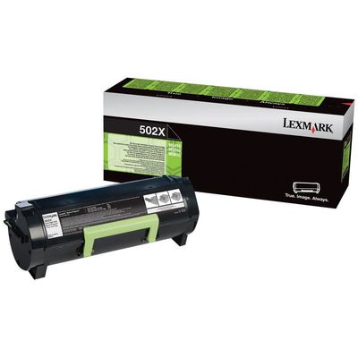 Lexmark 502X Toner Schwarz für MS610de/MS610dn/ MS510dn/ MS410dn/MS410d/MS610dte