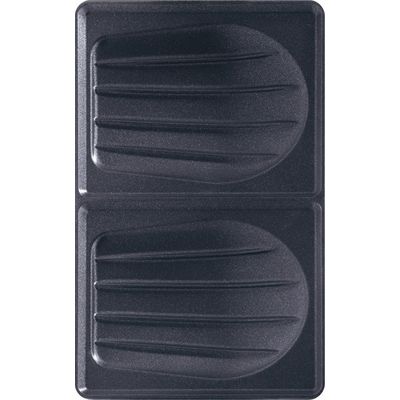 Tefal Plattenset Nr. 1 Sandwich XA8001 schwarz / edelstahl