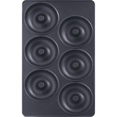 Tefal Plattenset Nr. 11 Donuts XA8011 schwarz / edelstahl