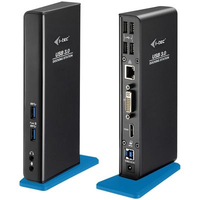 i-tec USB 3.0 Dual Docking Station HDMI / DVI / Full HD+ / GB-LAN