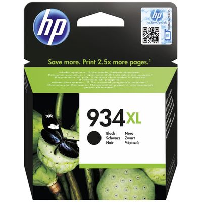 HP 934 XL Tinte schwarz ca. 1000 Seiten