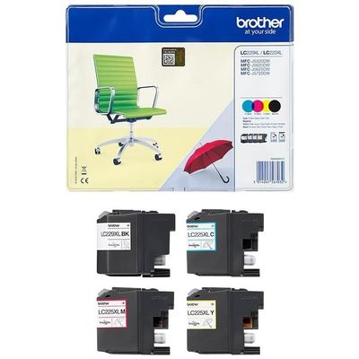 Brother LC229XL Value Pack BK/C/M/Y