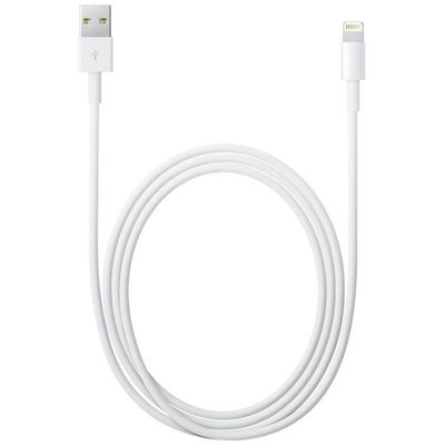 Apple Lightning auf USB Kabel bulk 2.00 m weiß