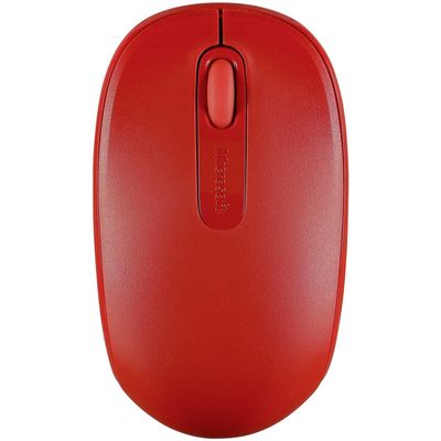 Microsoft Wireless Mobile Mouse 1850 rot