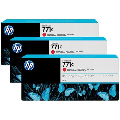 HP 771C Tinte chromatisch rot 3 x 775ml 3er-Pack