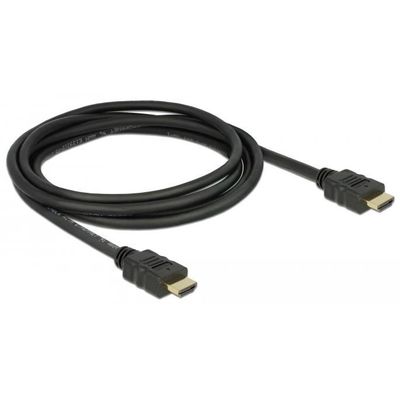 DeLOCK 84713 Kabel High Speed HDMI mit Ethernet 4K 1.00 m schwarz