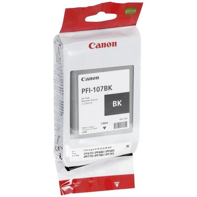 Canon PFI-107 Tinte Schwarz 130ml