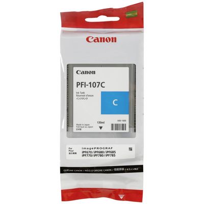 Canon PFI-107 Tinte Cyan 130ml