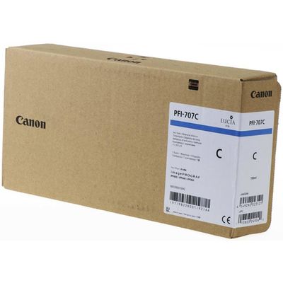 Canon PFI-707 C Tinte Cyan 700ml