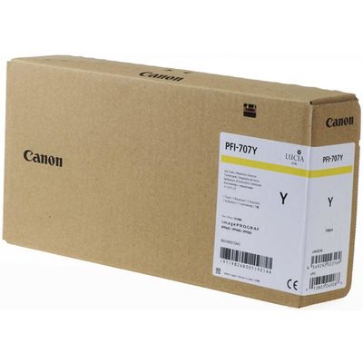 Canon PFI-707 Tinte Gelb 700ml
