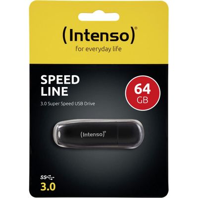 Intenso Speed Line USB 3.0 Stick 64GB schwarz