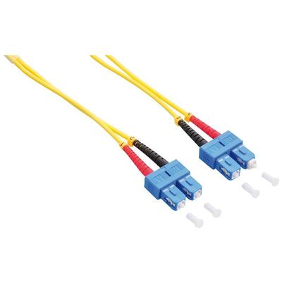 LogiLink FP0SC05 Glasfaser Patchkabel 5.00 m OS2 (9/125µm) gelb