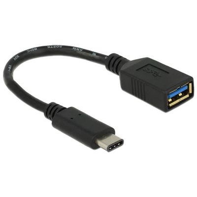 DeLOCK 65634 USB 3.1 Kabel 15cm 0.15 m schwarz