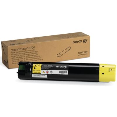 Xerox 106-R015-09 Toner Gelb für Phaser 6700 hohe Kapazität 1er-Pack