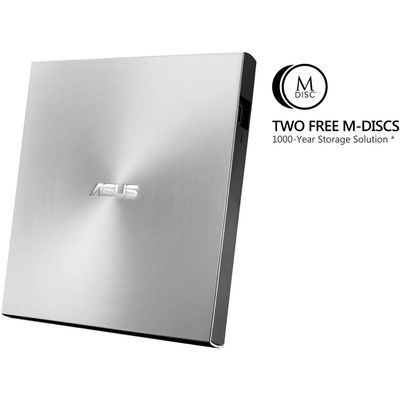 ASUS SDRW-08U7M-U ZD DVD-Brenner Slim USB silber