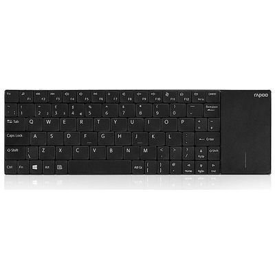 Rapoo E2710 Wireless Multimedia Touch Keyboard schwarz kabellose  mechanische Tastatur