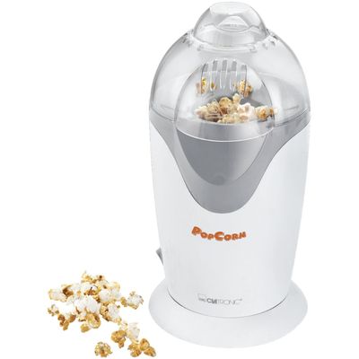 Clatronic PM 3635 Heißluft-Popcorn-Maker  weiß/ grau