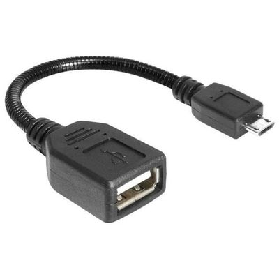 DeLOCK 83293 Kabel USB Micro-B auf USB-A 0.15 m schwarz