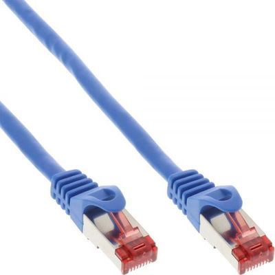 InLine 76411B Patchkabel 1.00 m Cat 6 S/FTP blau