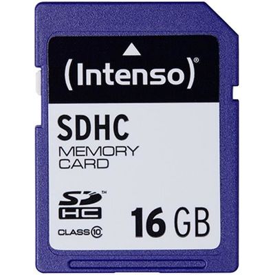 Intenso SD Karte 16 GB UHS-I Professional SDHC Speicherkarte 16GB Memory Card 