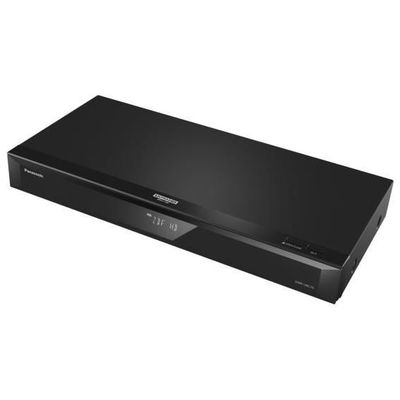 Panasonic DMR-UBS70EGS Ultra HD Blu-ray Recorder 500GB HDD, 4K Blu-ray Disc, 4K VoD, UHD TV Empfang, 2x DVB-S2, silber 