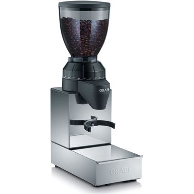 Graef CM 850 Kaffeemühle edelstahl / schwarz