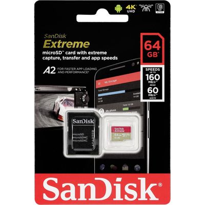Speicherkarte SanDisk Extreme Pro 128 GB microSDXC 170MB/s UHS-I U3 V30 A2 
