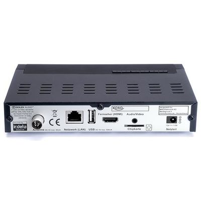PVR-Ready XORO HRT 8770 TWIN Tuner DVB-T2/C HD-Receiver freenet TV USB-Player 