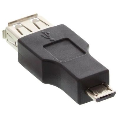 USB2.0-Adapter USB-A-Stecker auf USB-B-Buchse Gender-Changer 