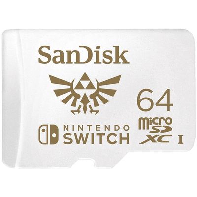 Sandisk Microsdxc Sqxat V30 U3 C10 A1 Uhs 1 100mb S For Nintendo Switch 64gb Buy