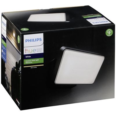Adulthood sausage Defeated Philips Hue White Welcome LED Flutlicht 2300lm schwarz Buy