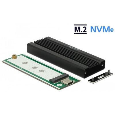 10Gbps M.2 NVME Externes SSD Gehäuse PCIe USB 3.1 Festplattengehäuse Adapter DE 