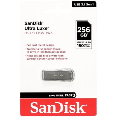 sandisk 256gb flash drive not showing full capacity