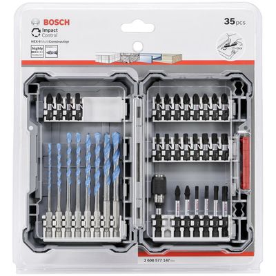 Bosch Pick and Click MultiConstruction Schrauberbit-Set 35-teilig