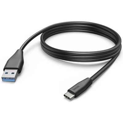 Hama Lade-/Datenkabel USB Type-C - USB-A-Stecker 3m schwarz