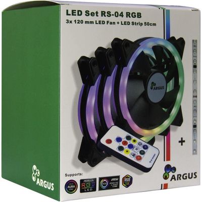 the first Joke Positive Inter-Tech Argus RS04 - RGB-Set RGB-LED-Stripe LED addressierbar inkl.  Funktfernbedienung Buy